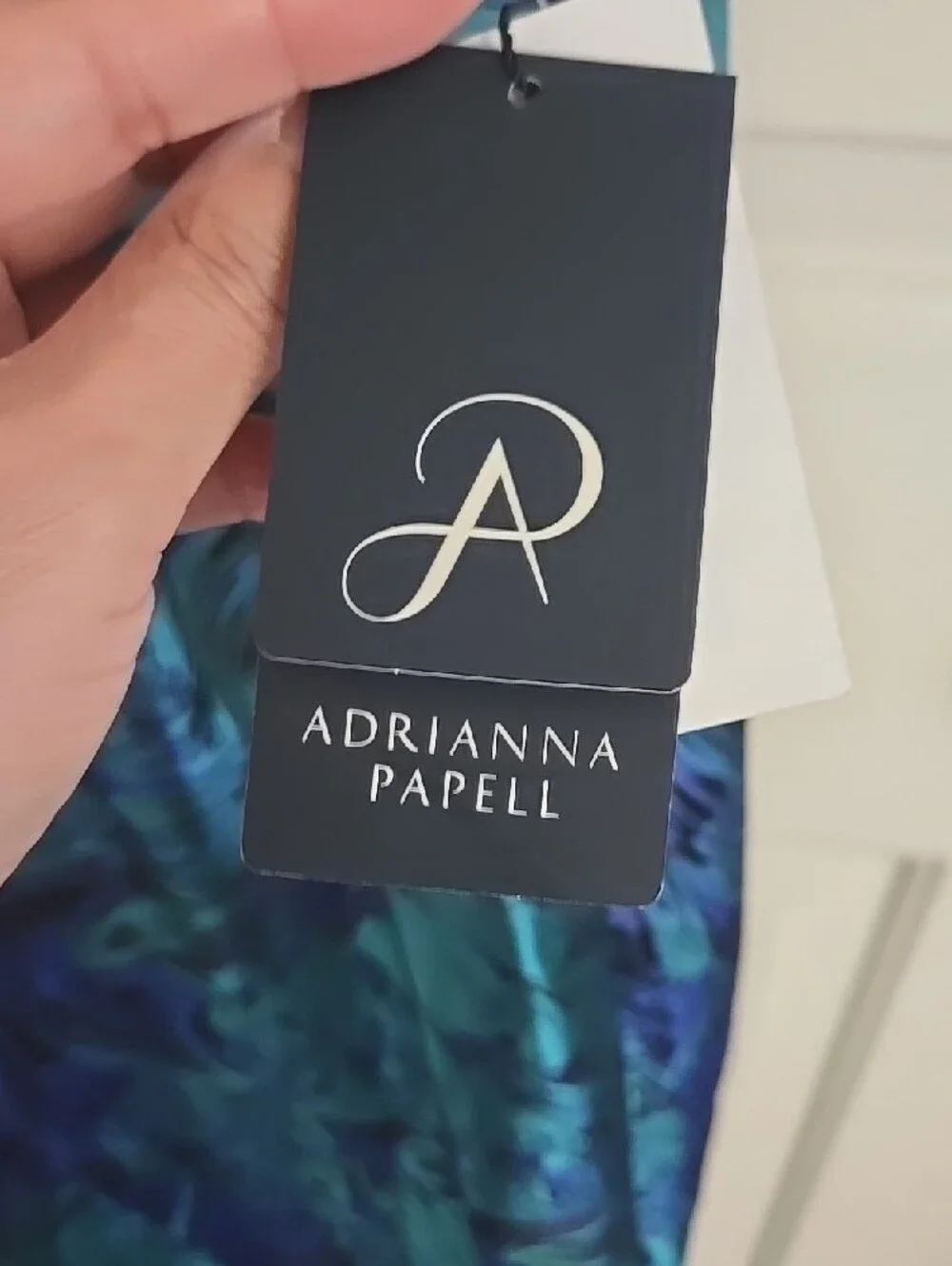 Adrianna Papell one shoulder